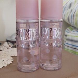 Pink Victoria's Secret Island Glow Body Mist